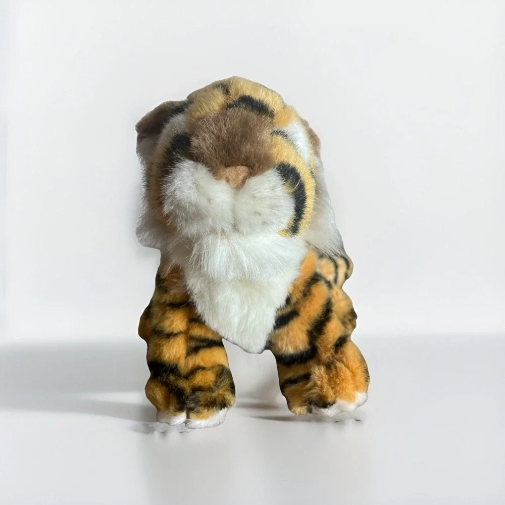 Pier 1 Imports Bangel Tiger Sitting Plush Stuffed Animal 9'' - Picture 1 of 4